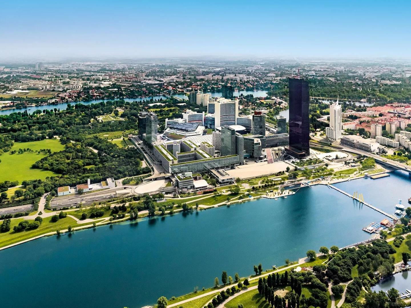 U1 Alte Donau Old Danube City Apartment 2 เวียนนา ภายนอก รูปภาพ