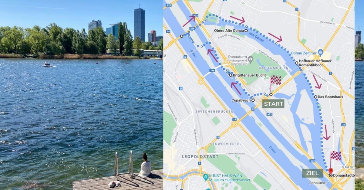 U1 Alte Donau Old Danube City Apartment 2 เวียนนา ภายนอก รูปภาพ